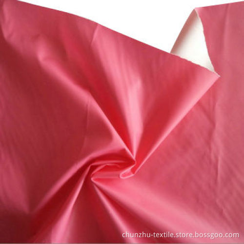 Polyester taslon fabric with 10,000mm WR/10,000mm breathable, used for ski jacket/sportswear